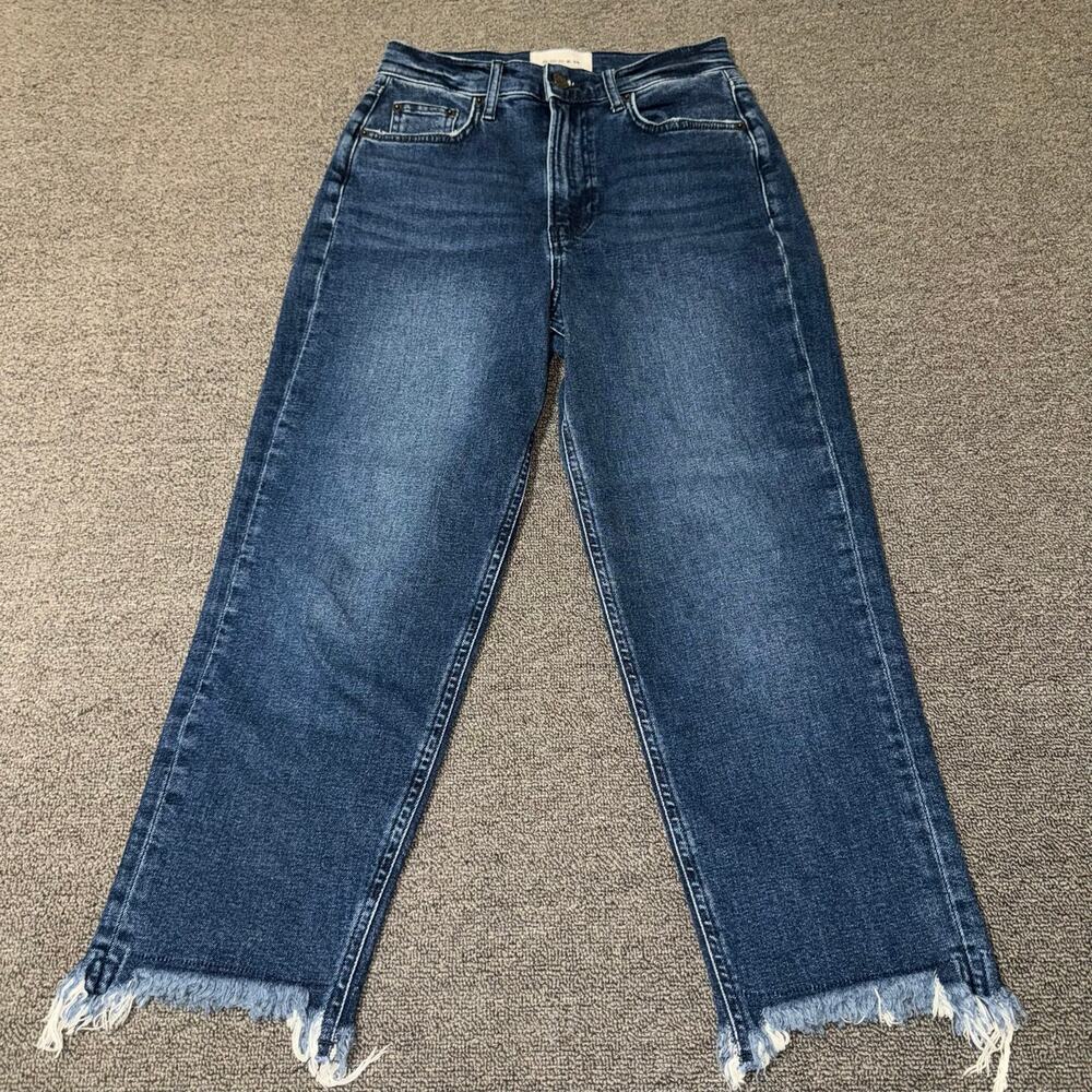 BODEN Denim High Rise Class Slim Jeans Women's Size 27 Blue Dark Wash Casual